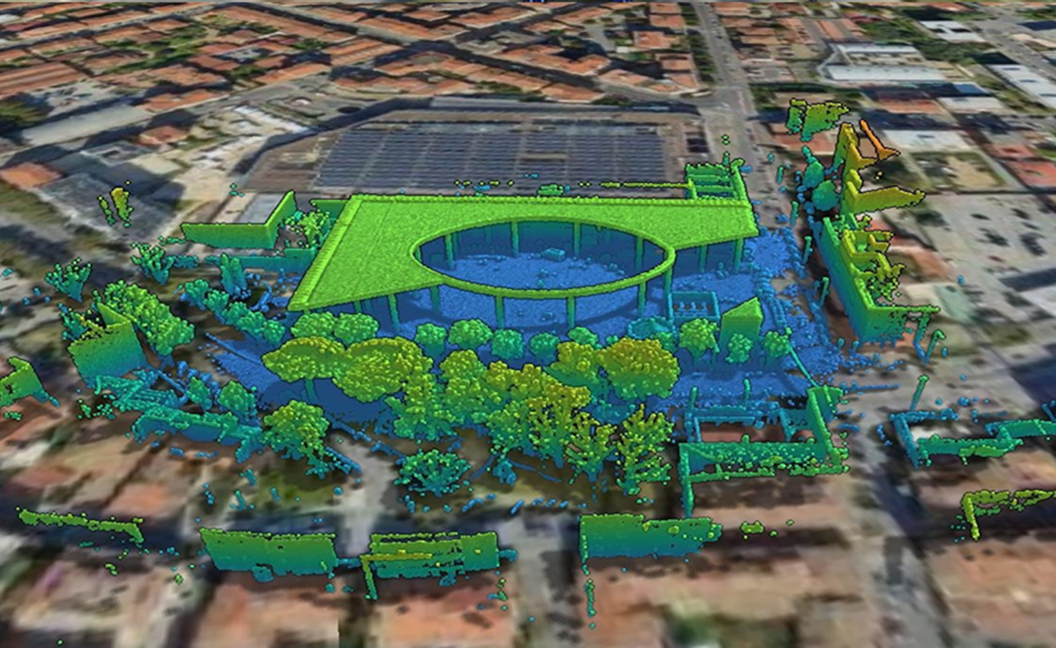 Costruzione dei modelli digitali urbani