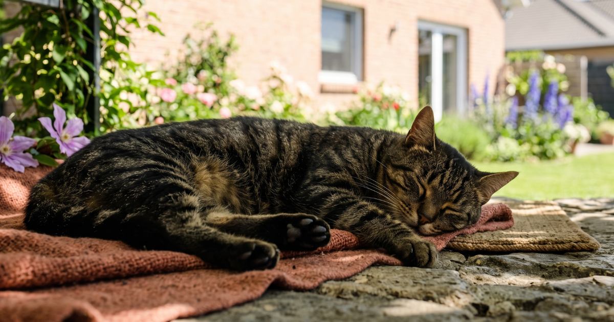 Comment les chats supportent-ils la chaleur ?
